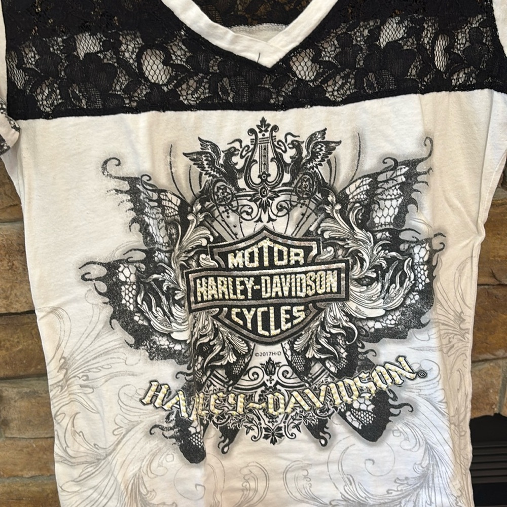 Harley Davidson Short Sleeve Women Tshirt